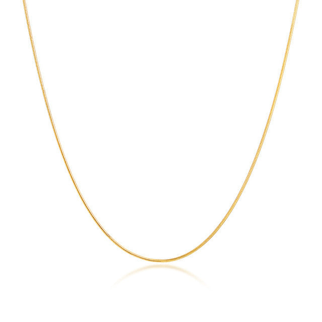 Thin gold store herringbone necklace