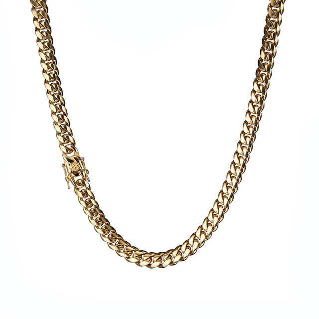POWER | 18K Gold 6MM Curb Link Necklace